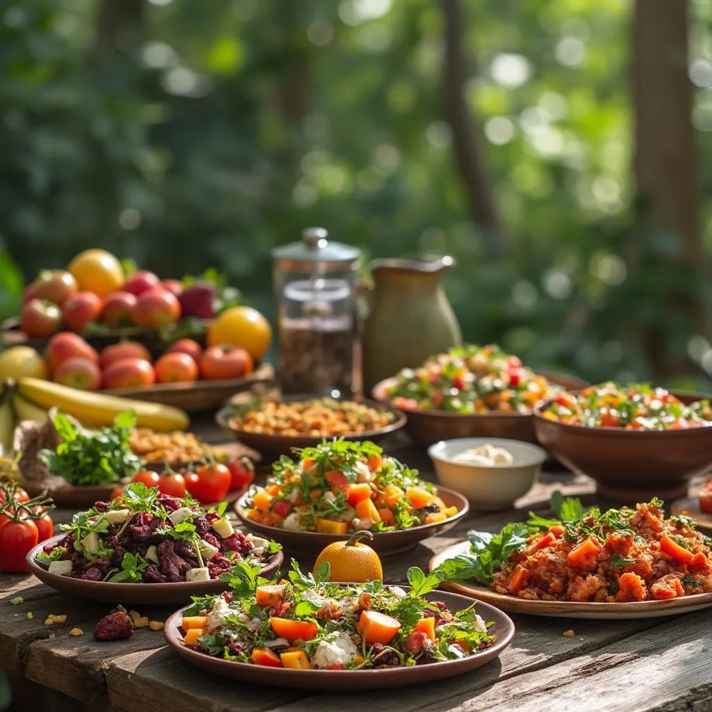 Comida orgánica y nutritiva